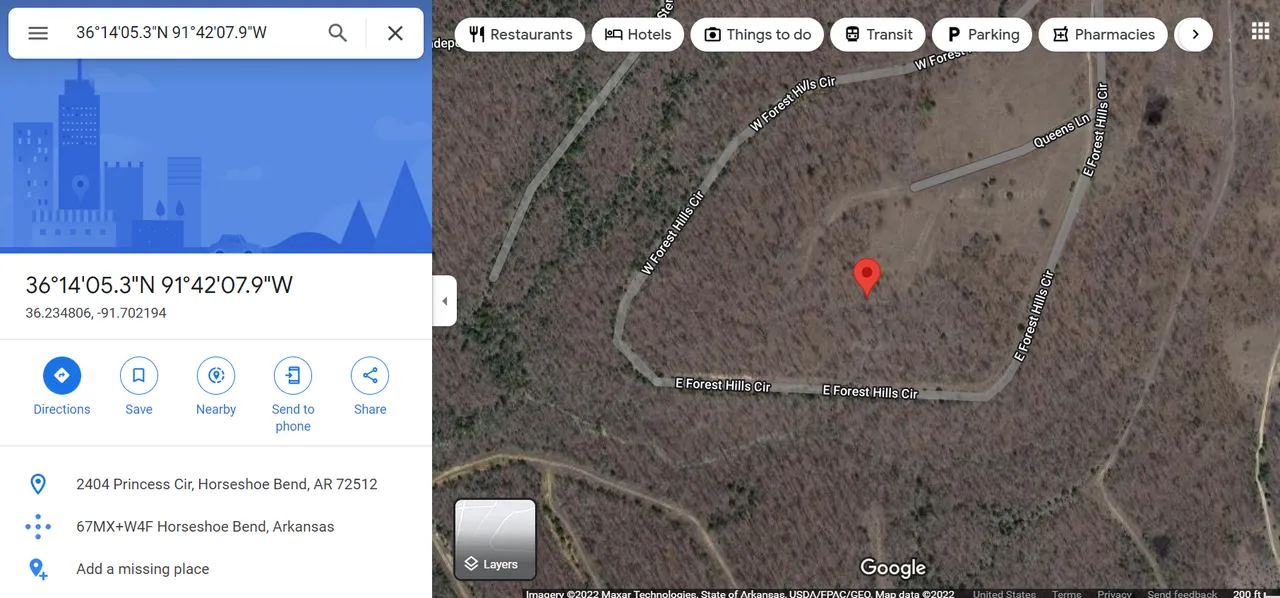 0.59 Acres in Izard, Arkansas
