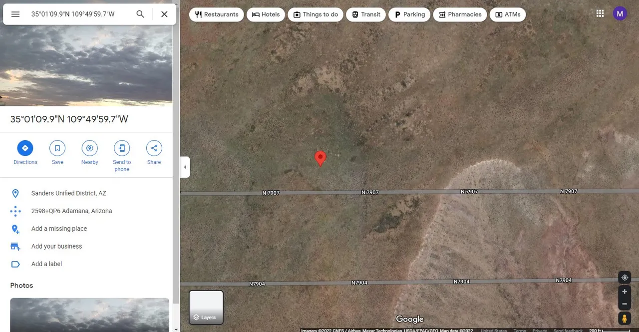 1.06 Acres in Apache, Arizona
