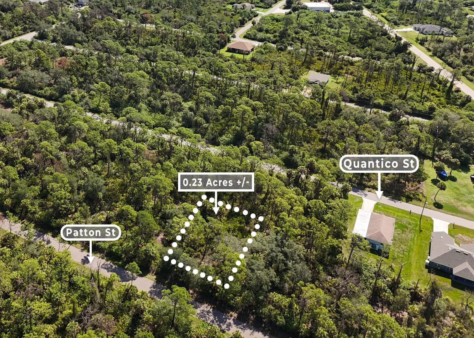 0.23 Acres in Port Charlotte, FL | Paved Street | No HOA