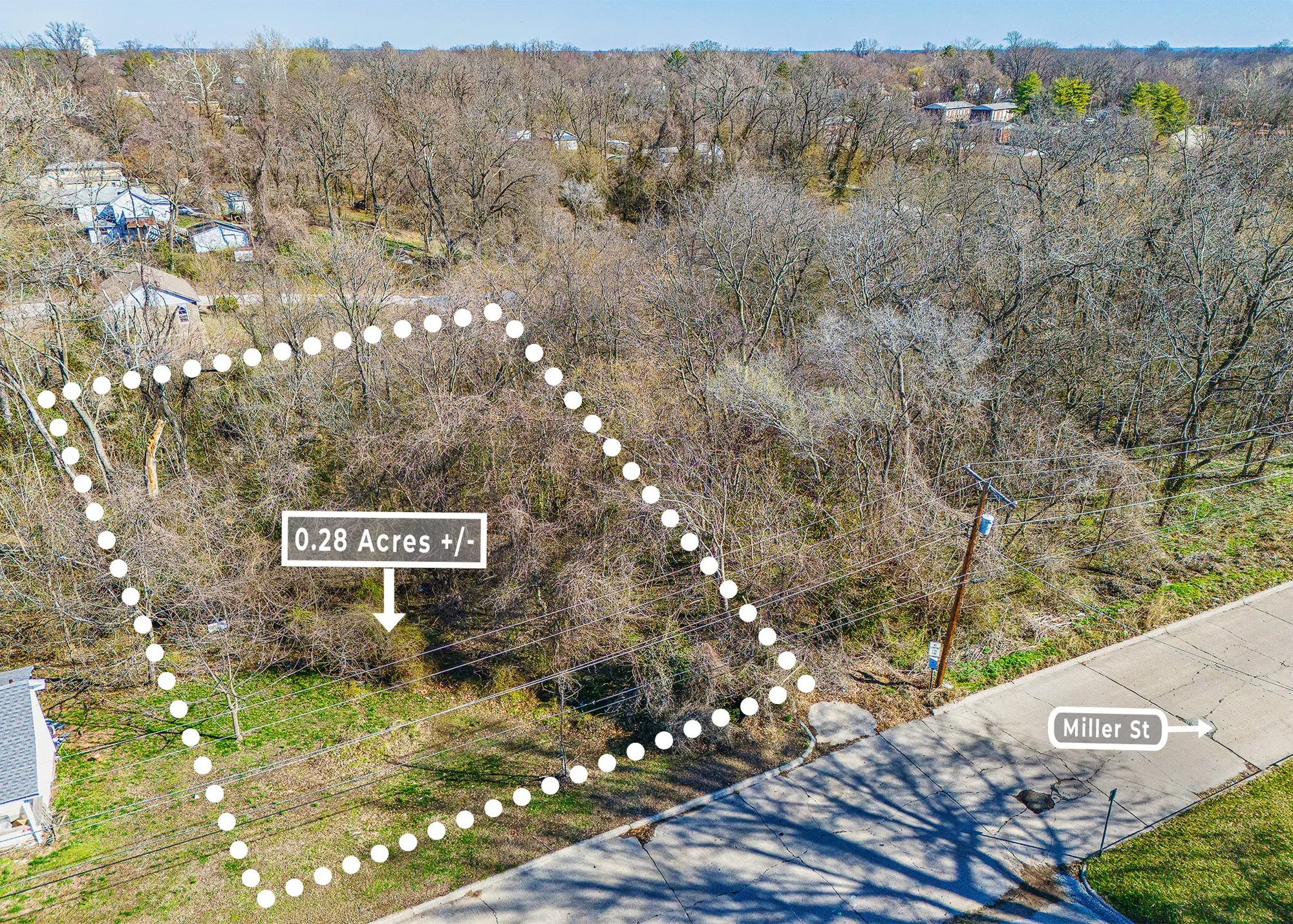 0.28 Acre in Alton, IL | City Water and Sewer at Street