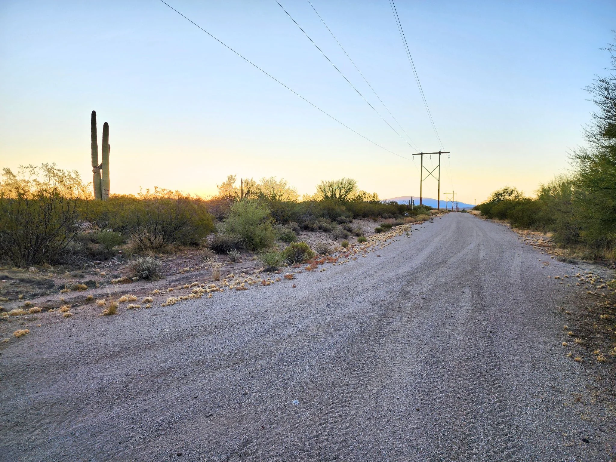 Desert Vibe in Pinal AZ, 15.56 Acres of Flat Buildable Land with Power & Easy Highway Access