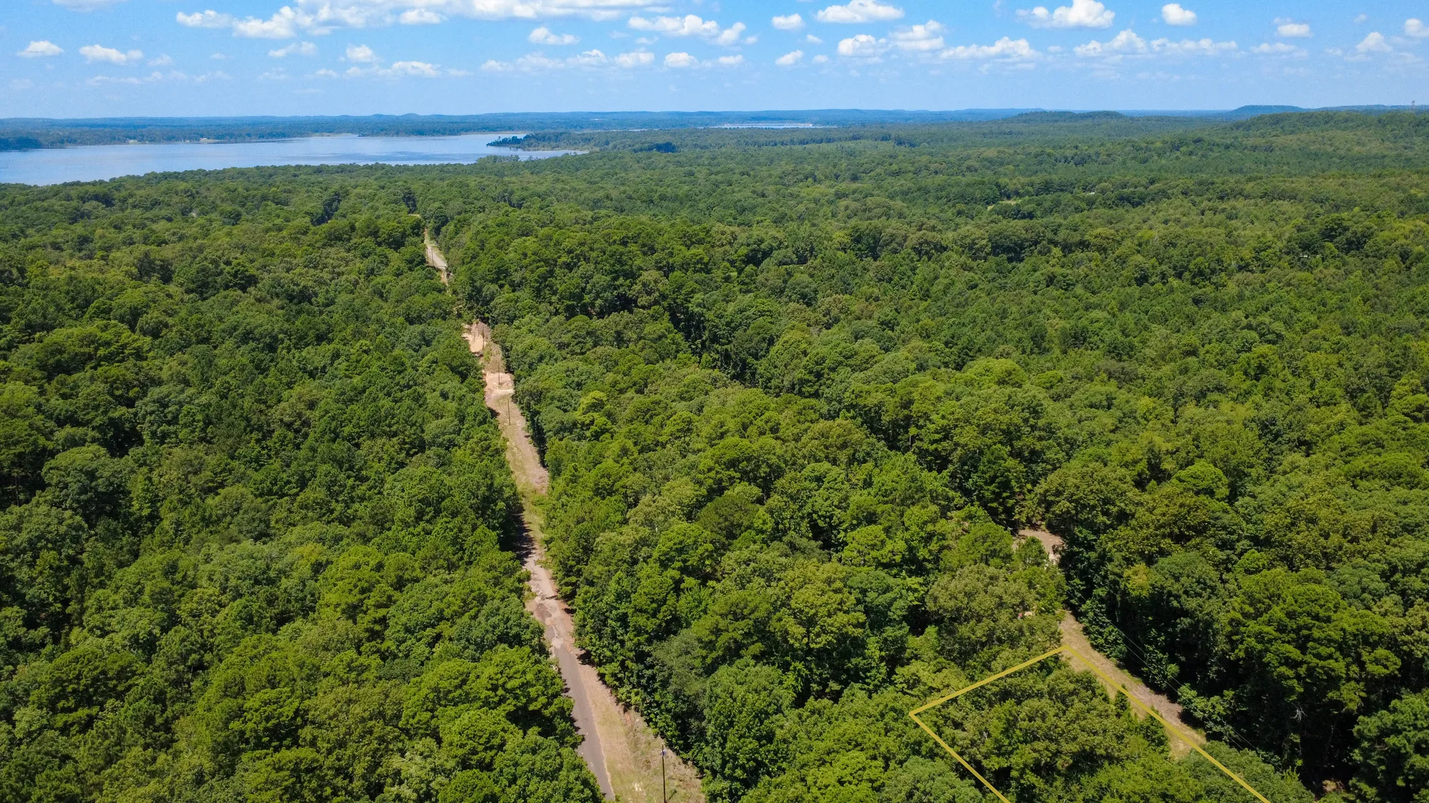 Lake O’ the Pines Lot | Paved Road + Power