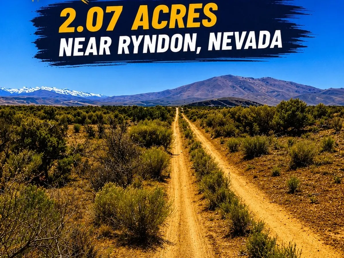 Your Desert Playground – 2.07 Acres Ryndon, NV