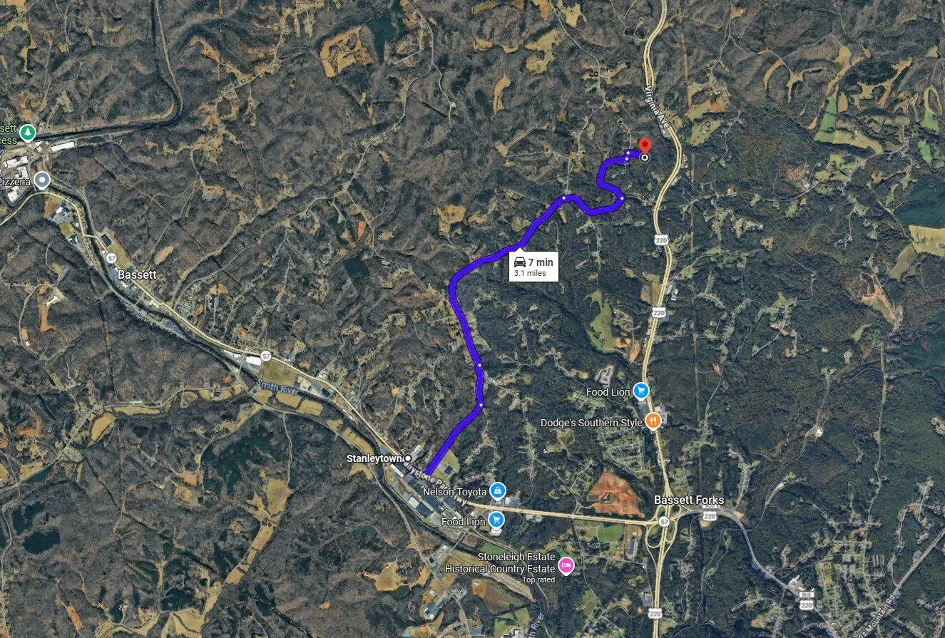 0.91-Acre Wooded Homesite Lot Off Jessteen Lane with Power Nearby, Not Steep – Bassett, Henry County, VA