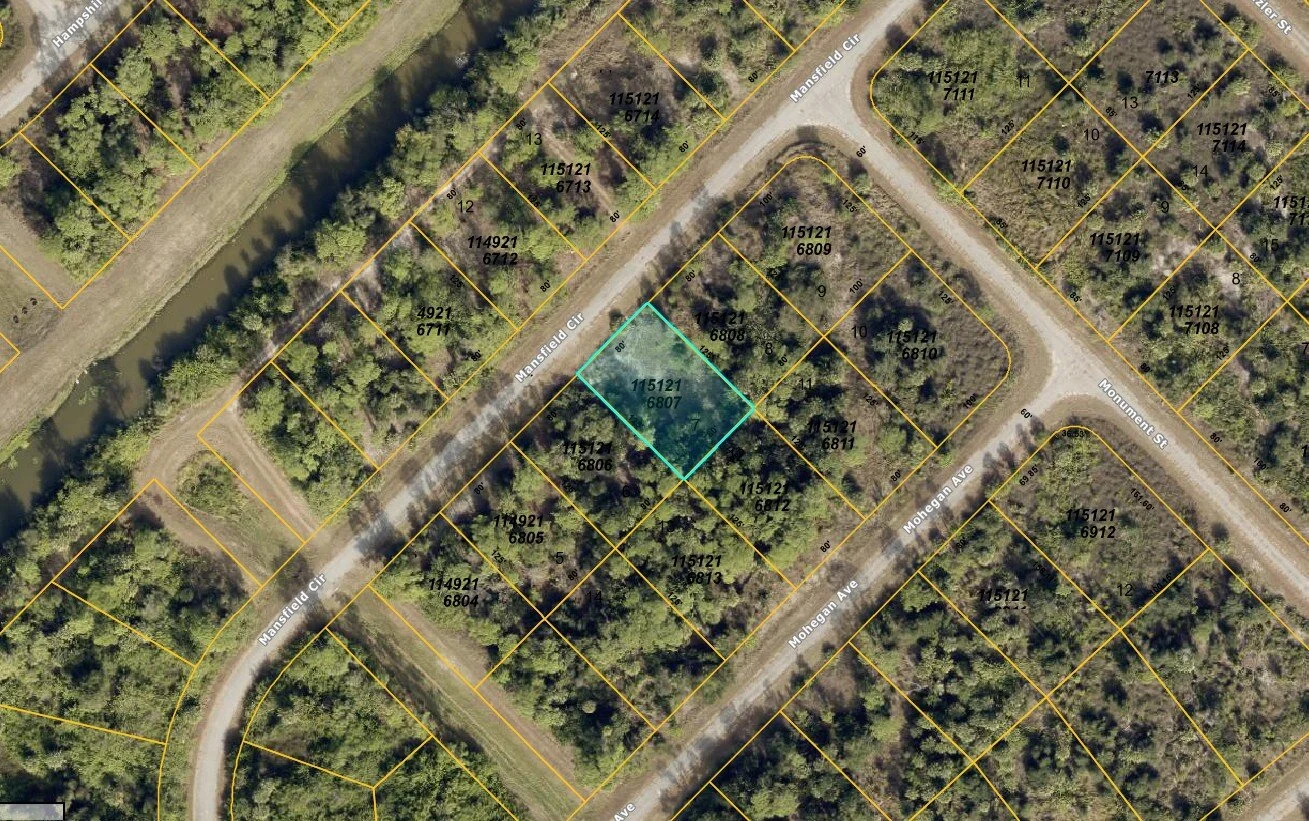 0.23-Acre North Port Lot in Sarasota County — Frontage on Mansfield Cir