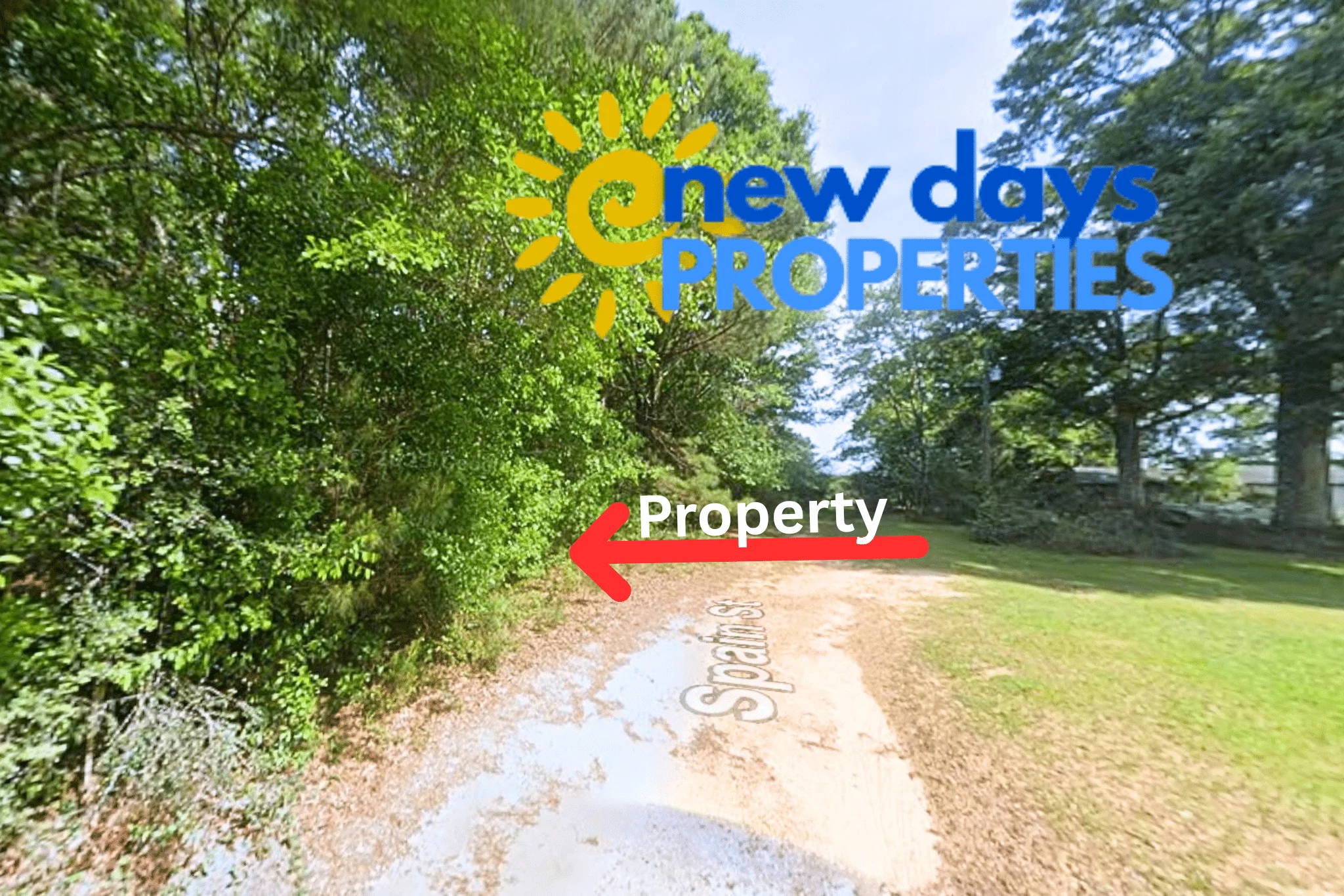 0.28 Acre Wooded Lot Near Lake!