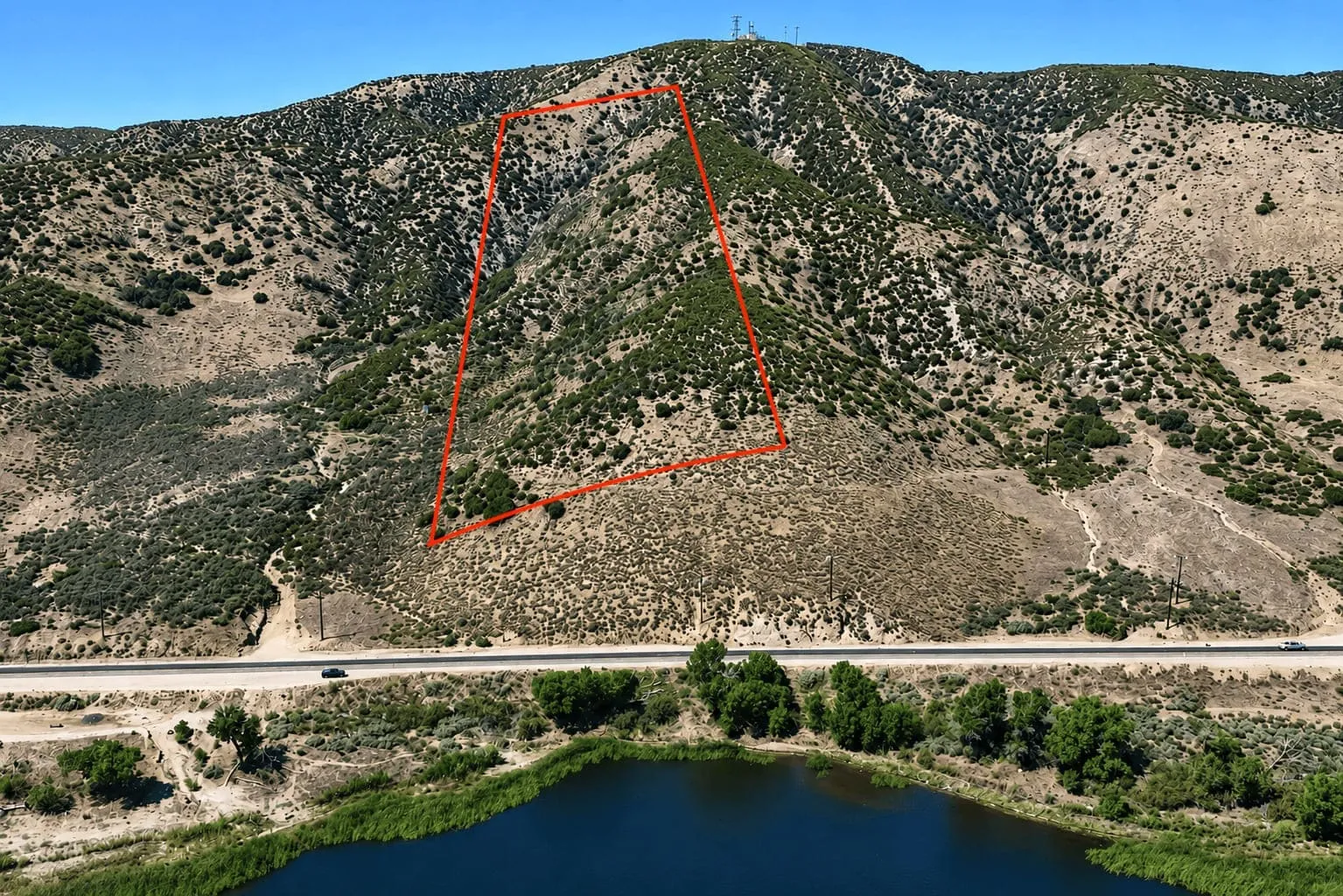 10 Acres Overlooking Lake Elizabeth – Development Opportunity Near Lake Hughes, CA