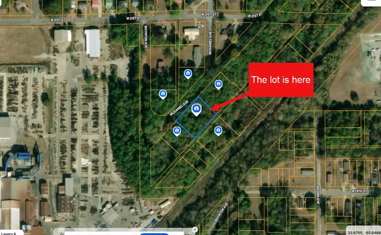 Parcel 22-01-01-1-003-009.000 in Calhoun County, AL