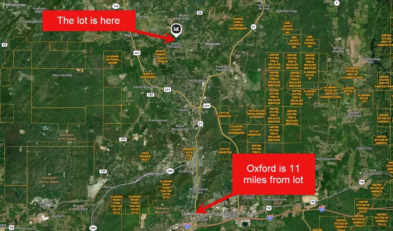 MURRAY DR, WEAVER, AL 36277 in Calhoun County, AL