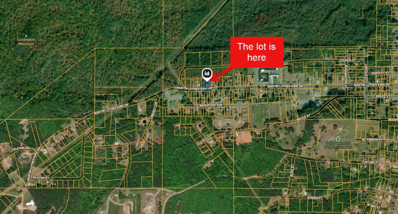 PARK AVE, HOBSON CITY, AL 36201 in Calhoun County, AL