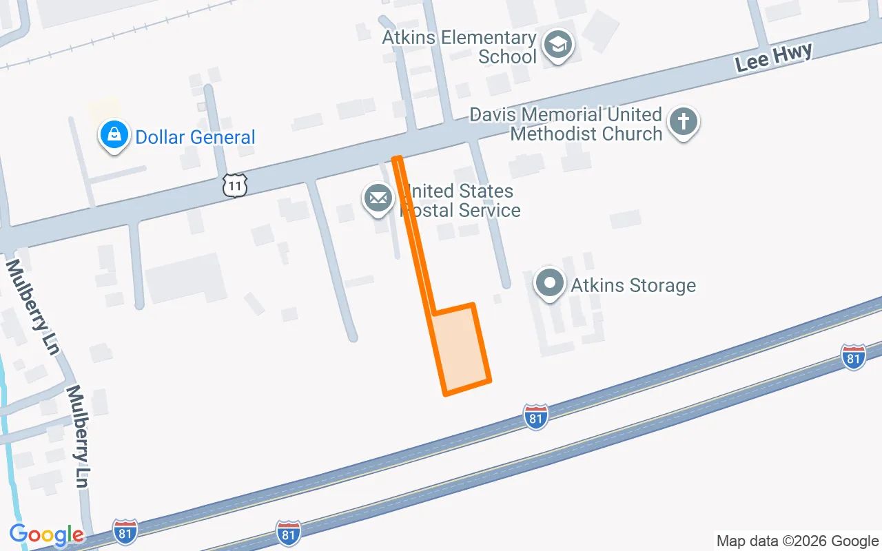 0.55 Acres in Atkins - Smyth County, VA in Smyth County, Virginia