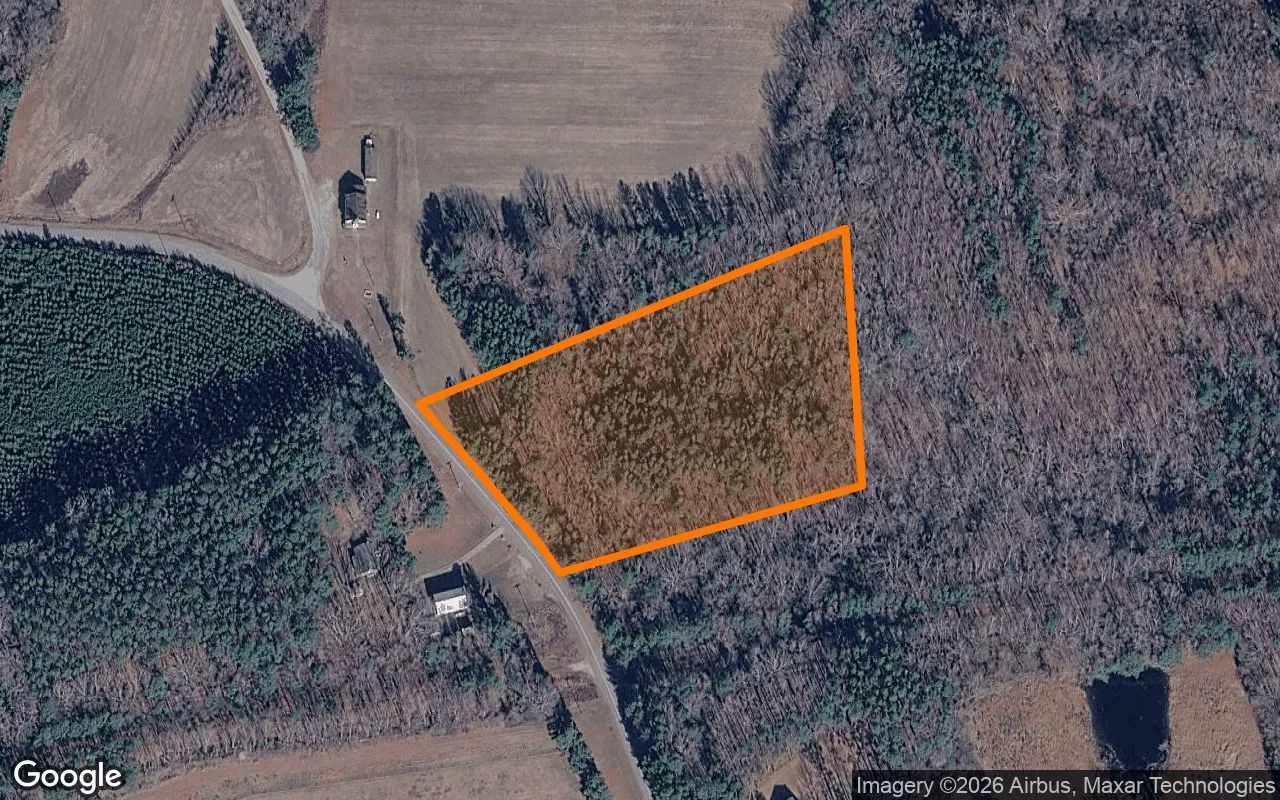 4.91 Acres in Rawlings - Brunswick County, VA in Brunswick County, Virginia