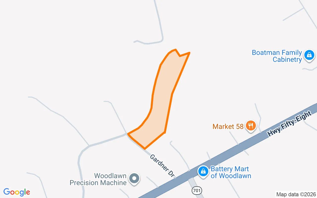 7.49 Acres in Woodlawn - Carroll County, VA in Carroll County, Virginia