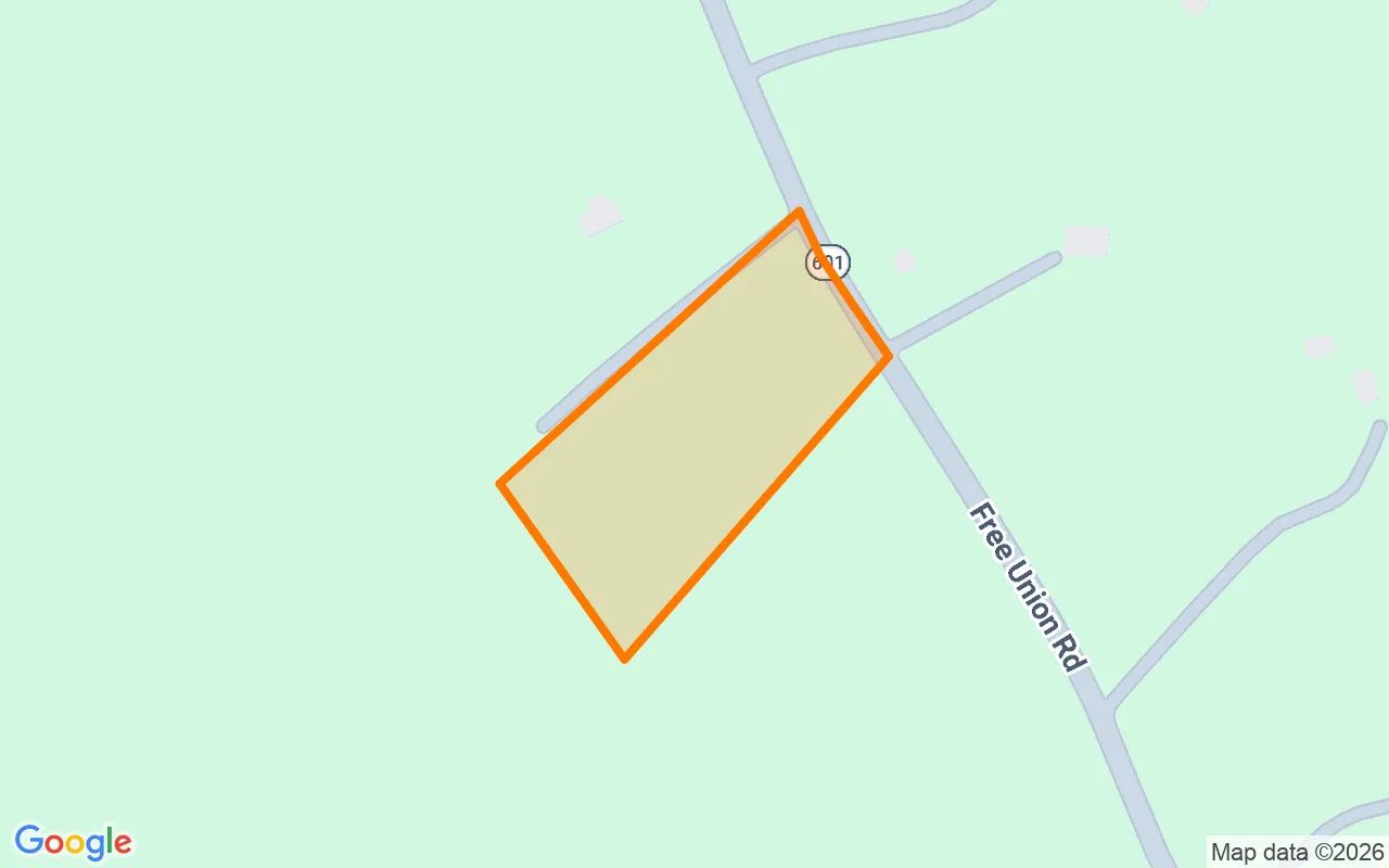 3.49 Acres in Free Union - Albemarle County, VA in Albemarle County, Virginia