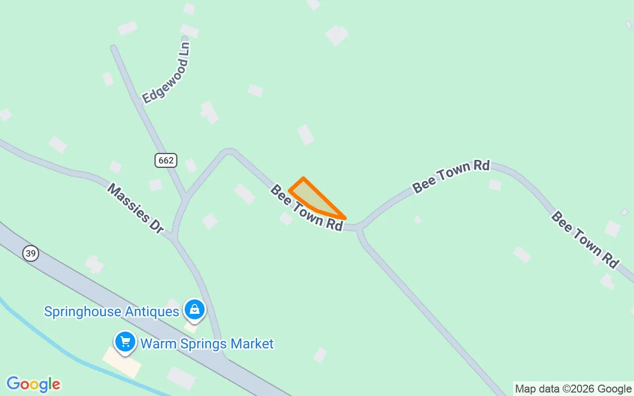 0.17 Acres in Warm Springs - Bath County, VA in Bath County, Virginia