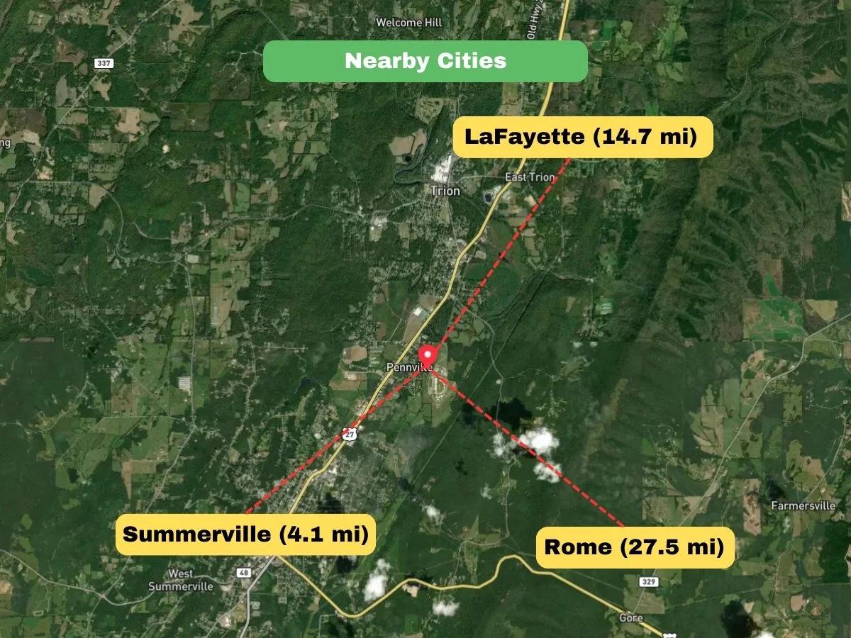Decorative background for 2.9 Acres Land For Sale in Chattooga, GA image 9