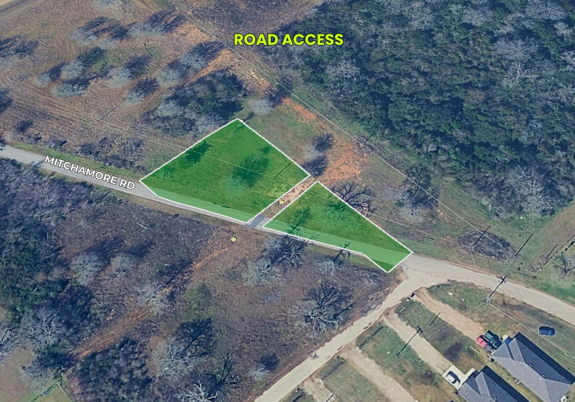 Decorative background for 0.45 Acres • Two Adjoining Lots • 313' of Paved-Road Frontage • Single-Family Residential Zoning • Cleared & Outside the Flood Zone • Growing Hempstead/Waller County Location • Owner Financing Available image 5