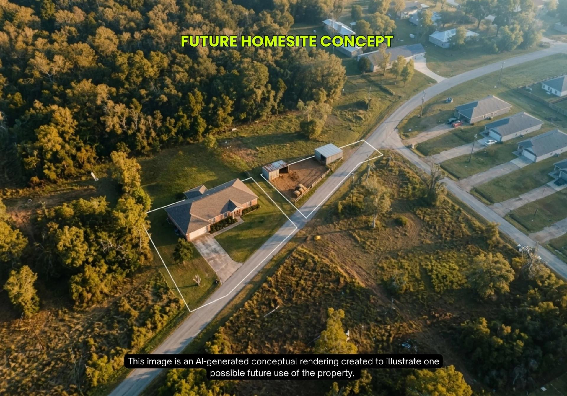 0.45 Acres • Two Adjoining Lots • 313' of Paved-Road Frontage • Single-Family Residential Zoning • Cleared & Outside the Flood Zone • Growing Hempstead/Waller County Location • Owner Financing Available - Image 4