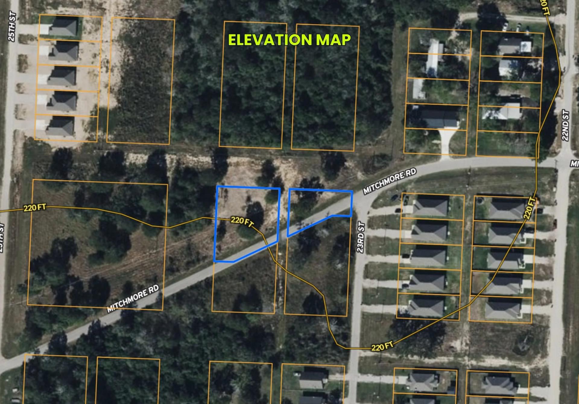 Decorative background for 0.45 Acres • Two Adjoining Lots • 313' of Paved-Road Frontage • Single-Family Residential Zoning • Cleared & Outside the Flood Zone • Growing Hempstead/Waller County Location • Owner Financing Available image 22