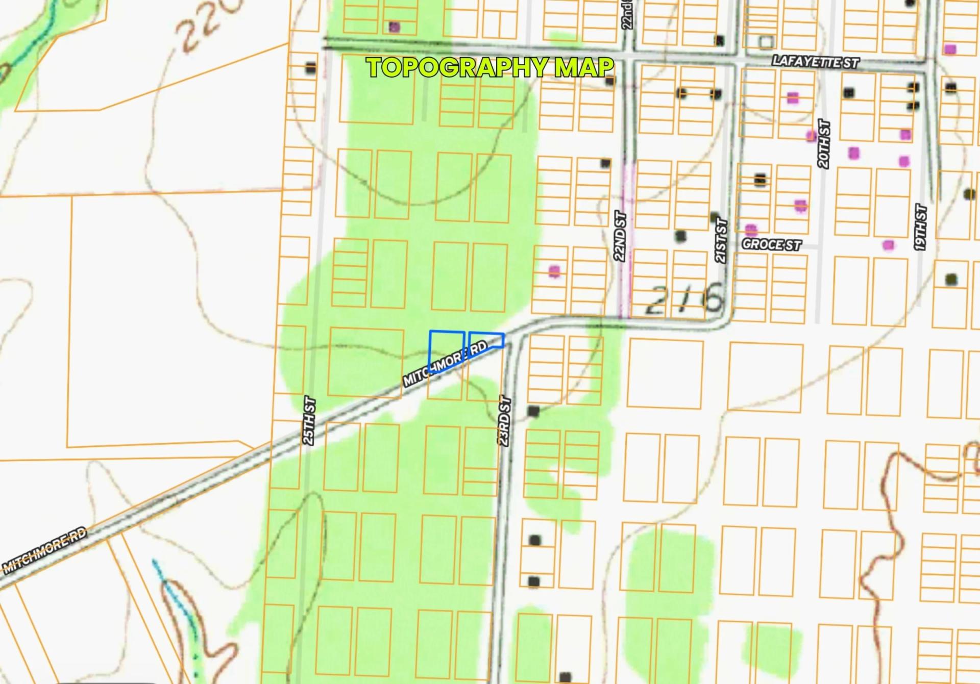 Decorative background for 0.45 Acres • Two Adjoining Lots • 313' of Paved-Road Frontage • Single-Family Residential Zoning • Cleared & Outside the Flood Zone • Growing Hempstead/Waller County Location • Owner Financing Available image 23