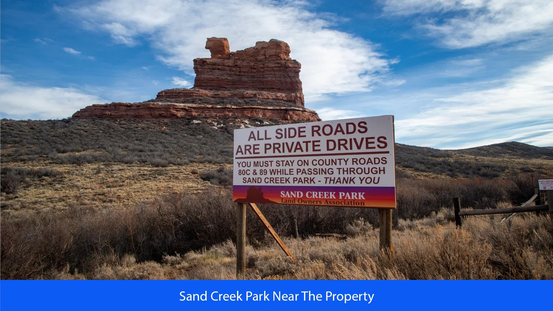 Decorative background for 36.8 Acres Of Red Rock Majesty In Larimer County, Colorado image 17