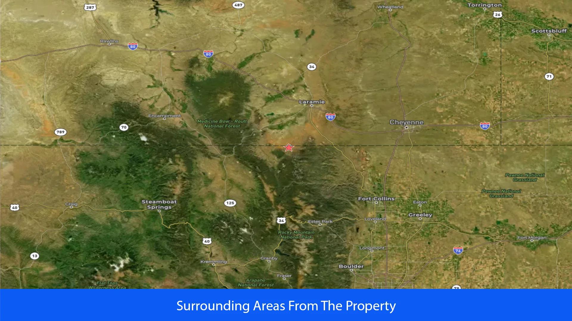 Decorative background for 36.8 Acres Of Red Rock Majesty In Larimer County, Colorado image 62