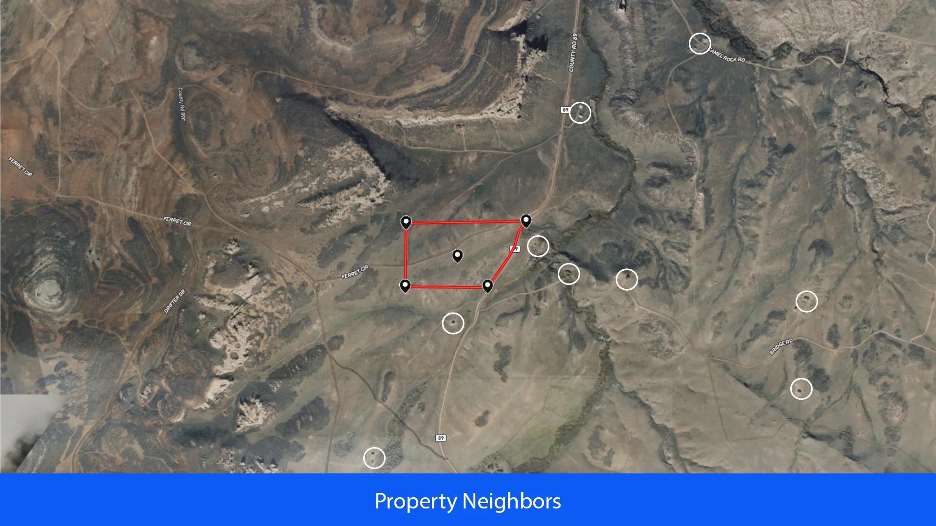 Decorative background for 36.8 Acres Of Red Rock Majesty In Larimer County, Colorado image 63