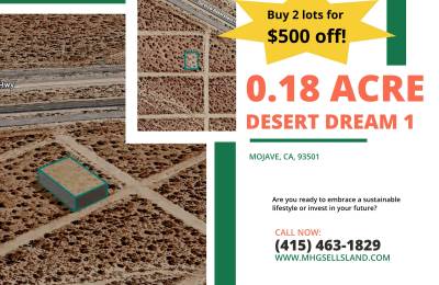 0.18-Acre Land Opportunity in Mojave, CA – Listed Under Market
