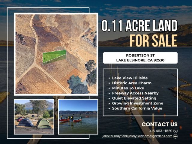 Discover This Unique 0.11-Acre Land Opportunity in California in Riverside County, CA