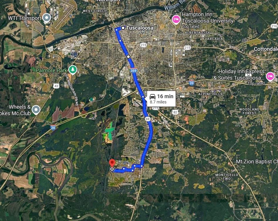 Decorative background for 4.40 Wooded Acres Set in Tuscaloosa, Alabama with Creek, Utilities, & Safe Family Cul-de-Sac Living image 11