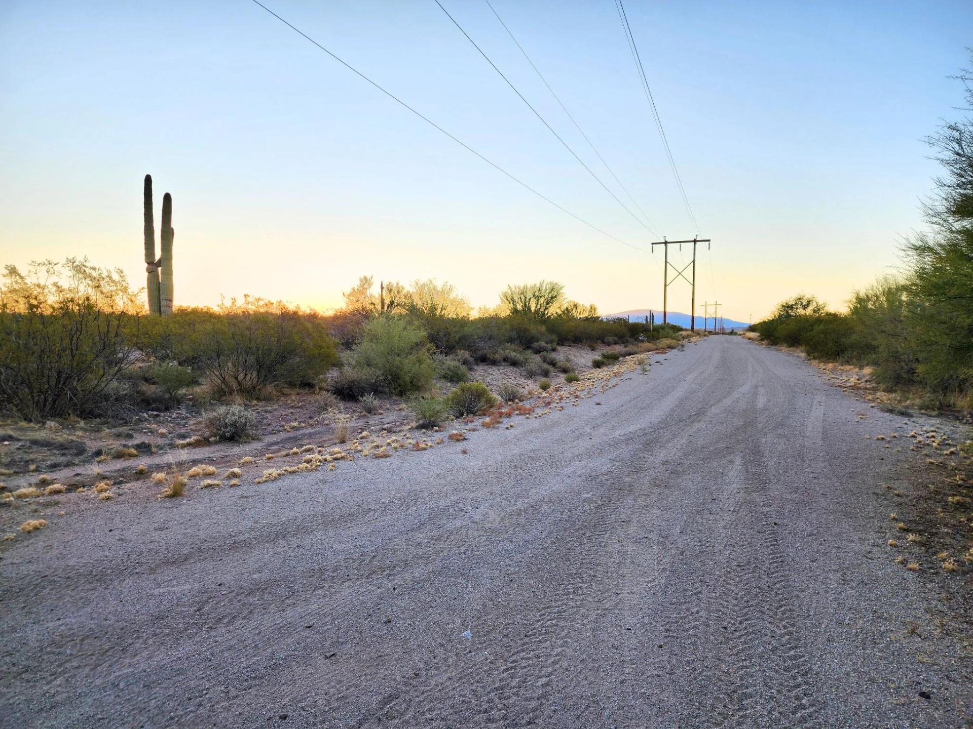Desert Vibe in Pinal AZ, 15.56 Acres of Flat Buildable Land with Power & Easy Highway Access - Main image