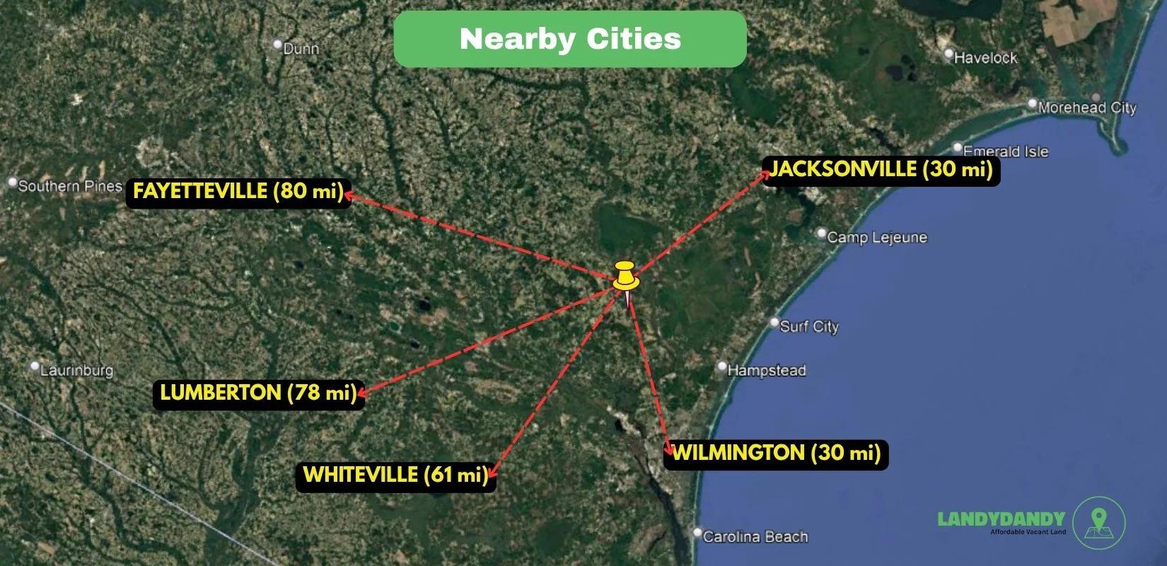 Decorative background for Pender County, NC Land For Sale – 0.91 Acres of Opportunity image 14