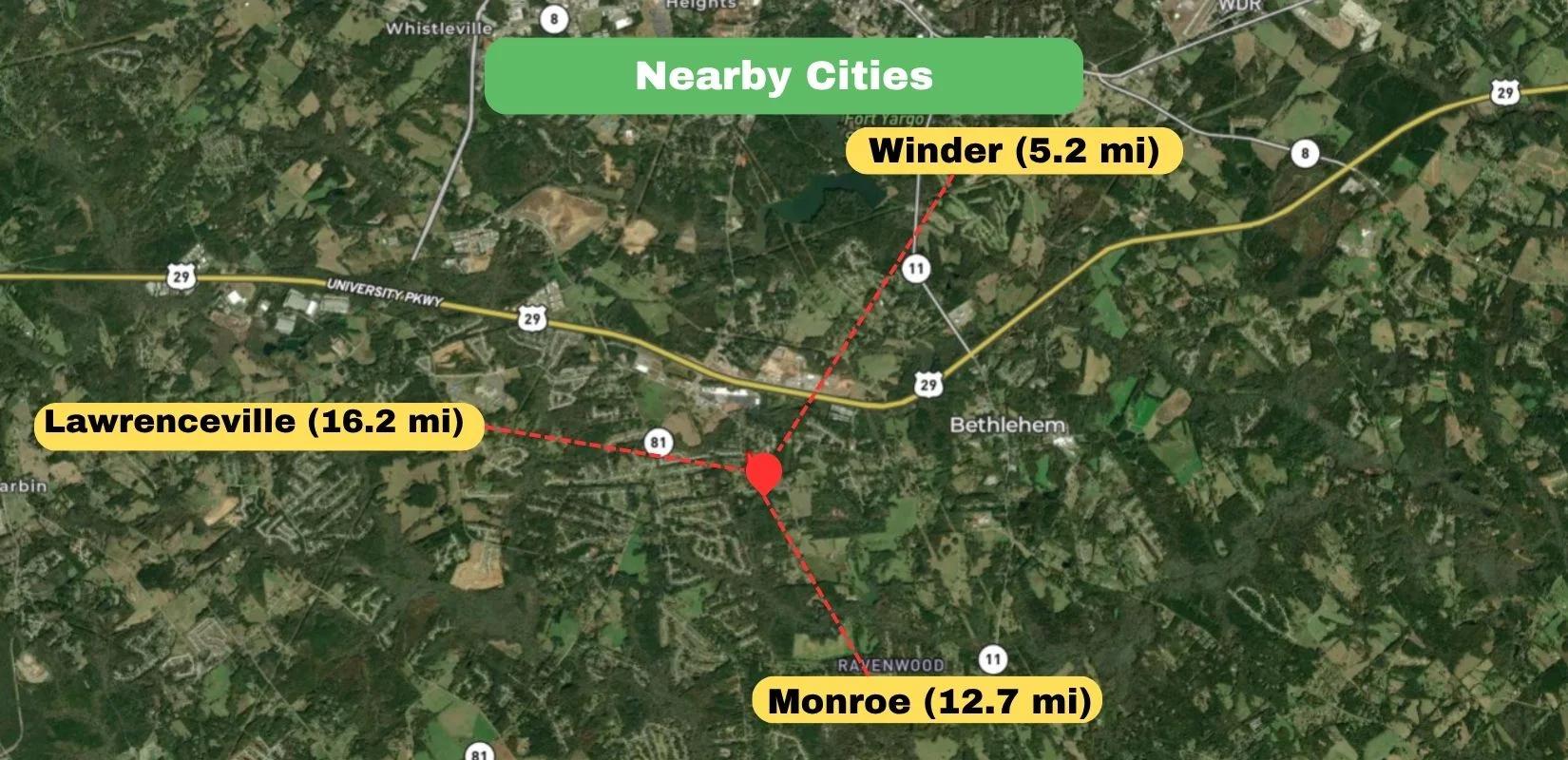 Decorative background for Barrow, GA Land For Sale - 5 Acres of Opportunity image 9