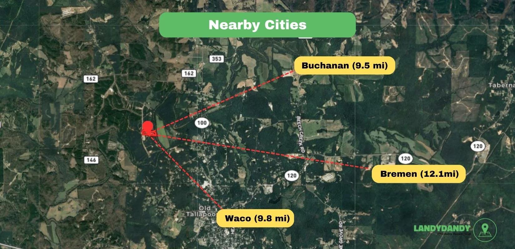 Decorative background for Haralson, GA Land For Sale - 7.4 Acres of Opportunity image 9
