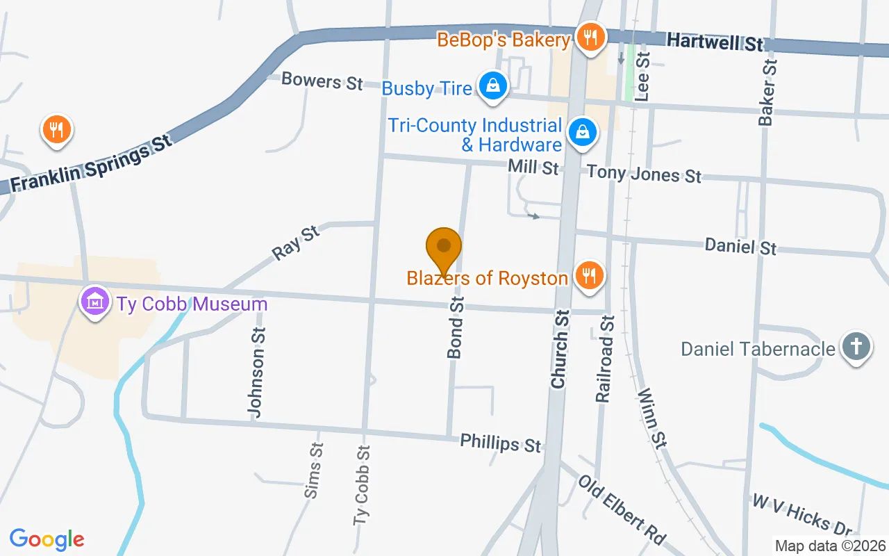 0.55 Acres in Royston - Franklin County, GA in Franklin County, Georgia