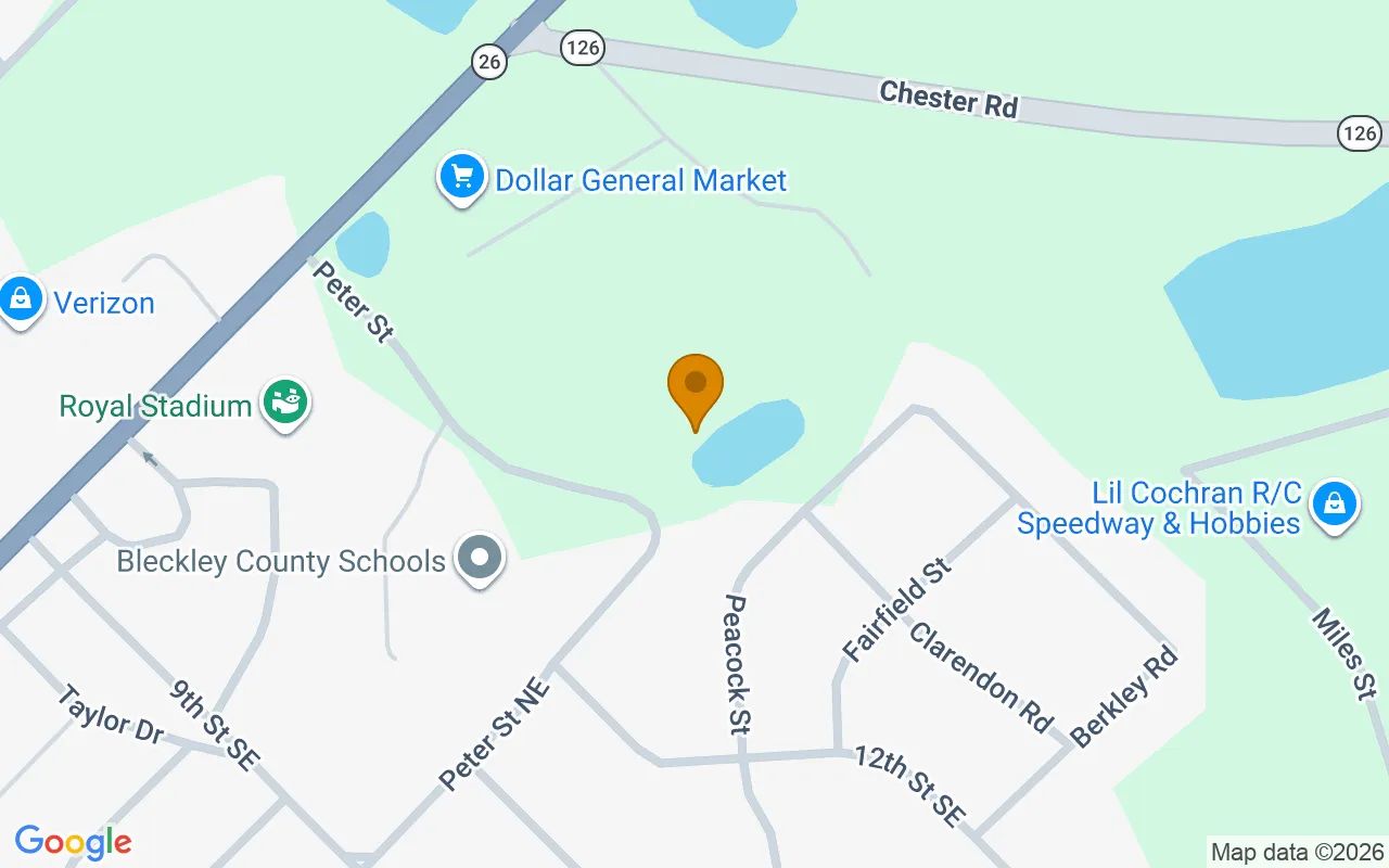 7.55 Acres in Cochran - Bleckley County, GA in Bleckley County, Georgia