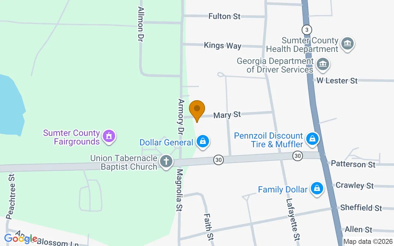 1.5 Acres in Americus - Sumter County, GA in Sumter County, Georgia