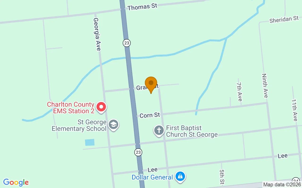 0.47 Acres in Saint George - Charlton County, GA in Charlton County, Georgia