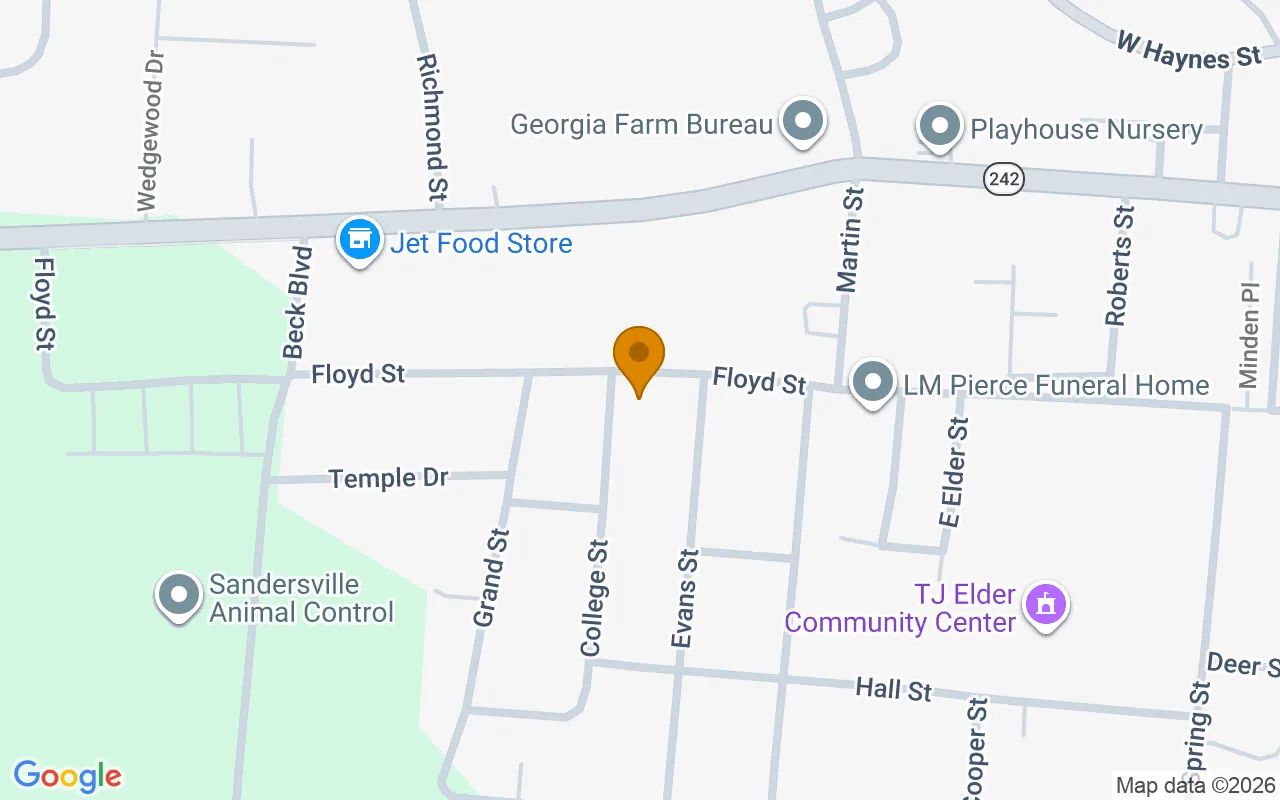 0.16 Acres in Sandersville - Washington County, GA in Washington County, Georgia
