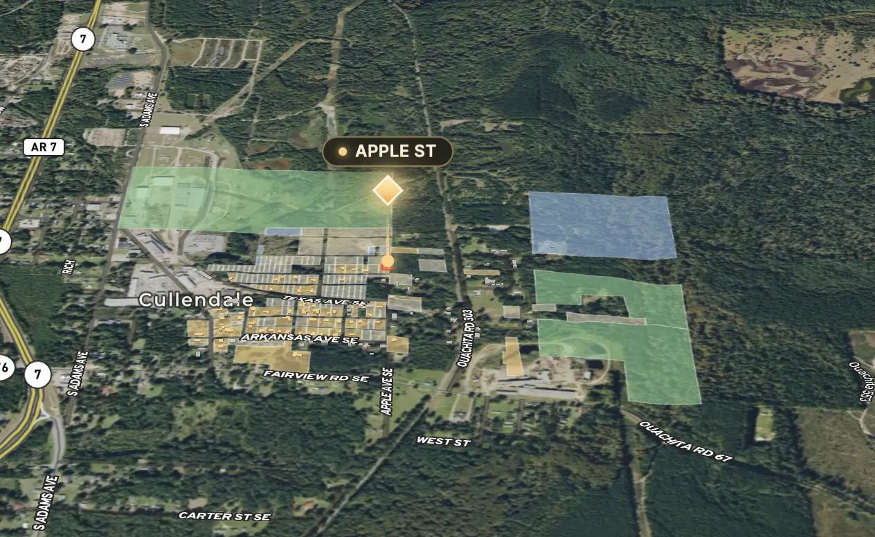 Apple Street Camden Lot | 0.09 Acre | Hillcrest North in Ouachita County, AR