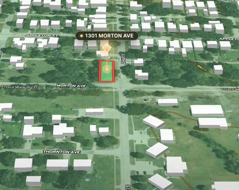 1301 Morton Avenue Parsons Homesite | 0.17 Acre | R-1 Corner Lot in Labette County, KS