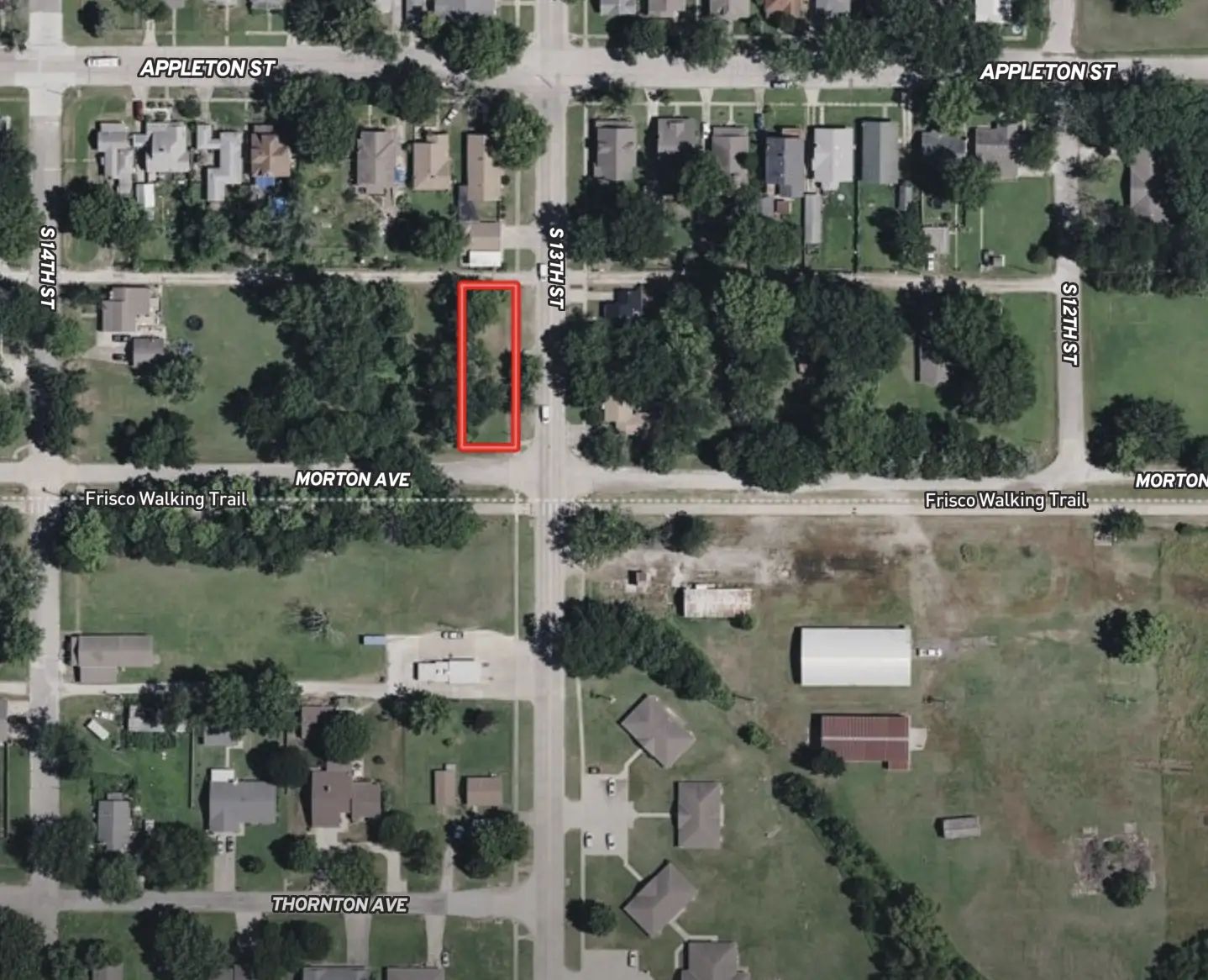 1301 Morton Avenue Parsons Homesite | 0.17 Acre | R-1 Corner Lot in Labette County, KS
