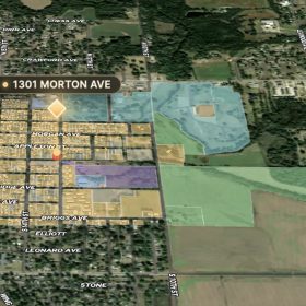 1301 Morton Avenue Parsons Homesite | 0.17 Acre | R-1 Corner Lot in Labette County, KS