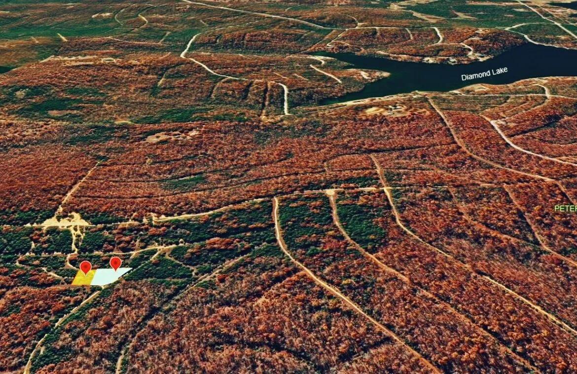 Decorative background for Double Lot Land for Sale in Arkansas Near Lake image 8