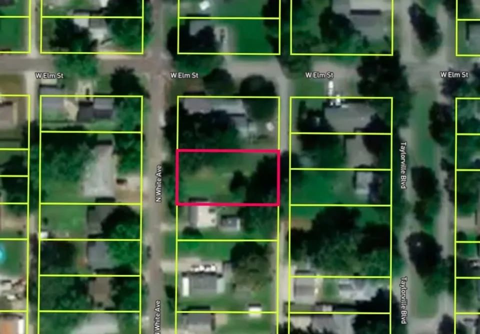 512 N WHITE AVE, TAYLORVILLE, IL 62568 in Christian County, IL