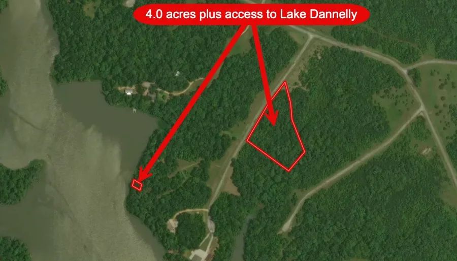 4-ACRE WOODED HOMESITE WITH SEPARATE 0.09-ACRE LAKE-ACCESS PARCEL GATED LEGACY SHORES – ALBERTA, ALABAMA in Wilcox County, AL
