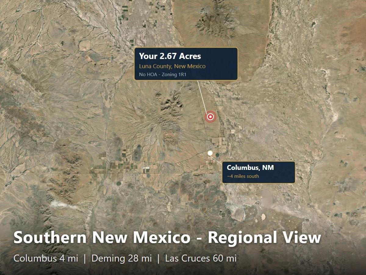 2.67 Acres in Luna County NM | Near Florida Mountains | Owner Financing - Image 4