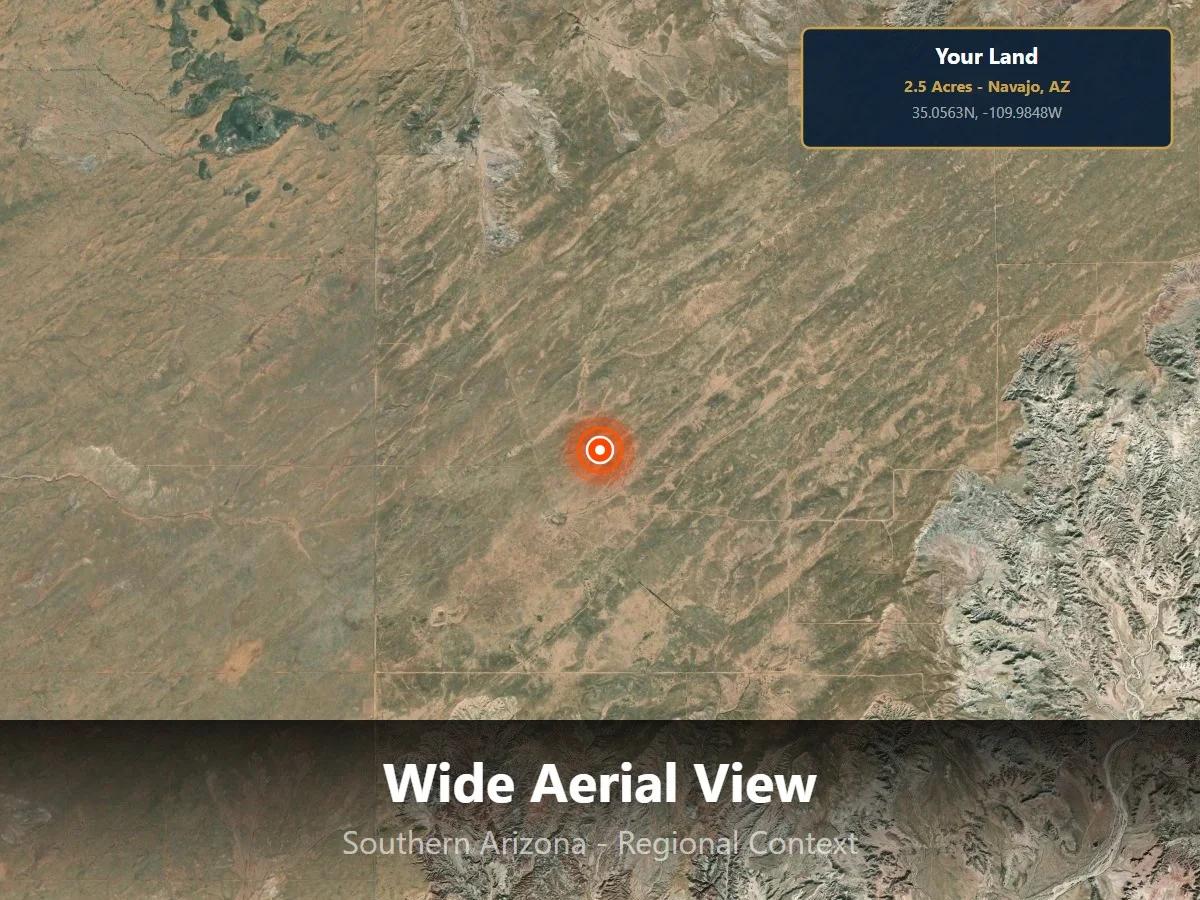 Spacious Navajo County 2.5 acres Land Near Holbrook – Ideal for RV, Cabin, or Retreat - Image 3