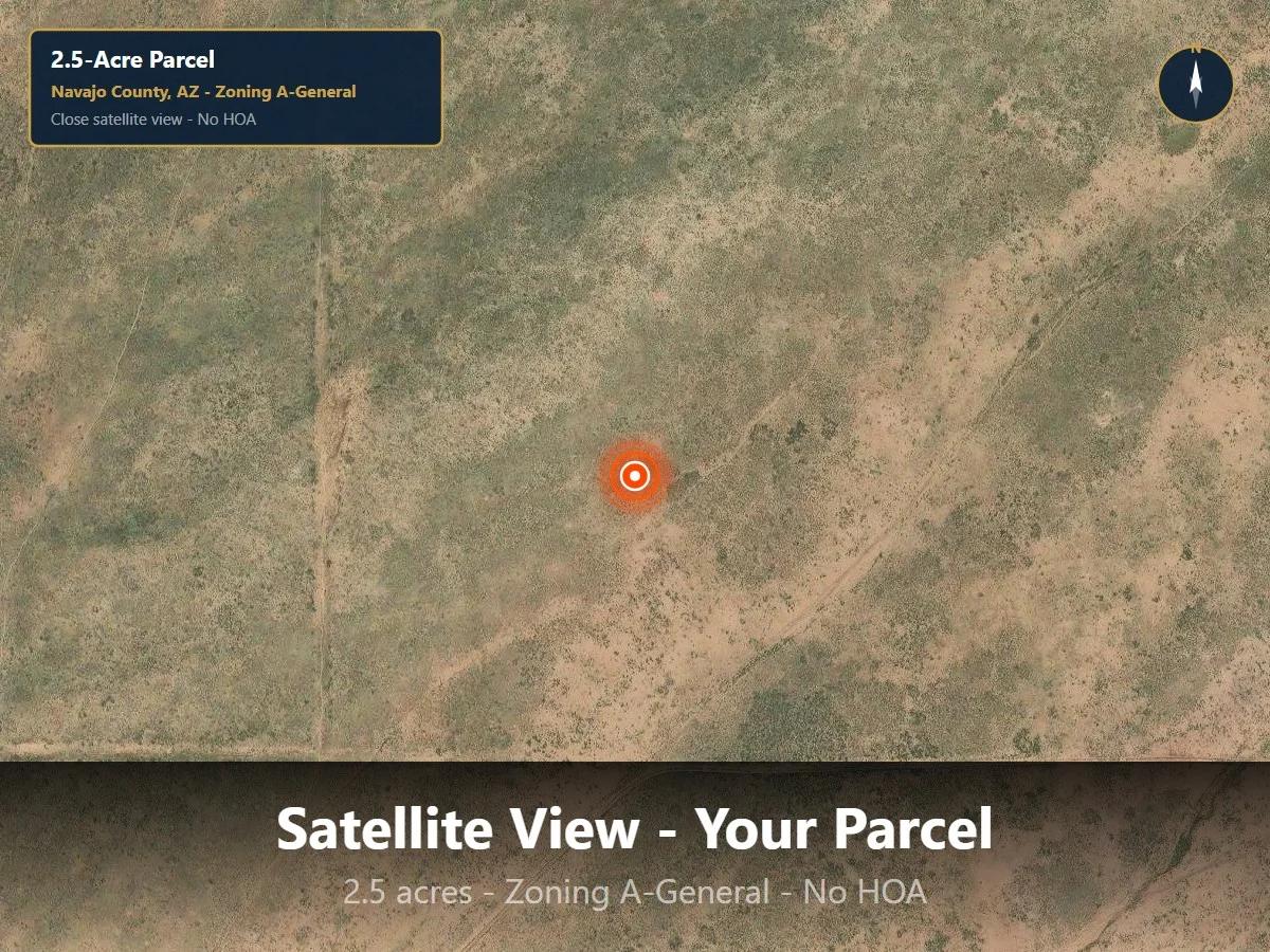 Decorative background for Spacious Navajo County 2.5 acres Land Near Holbrook – Ideal for RV, Cabin, or Retreat image 5