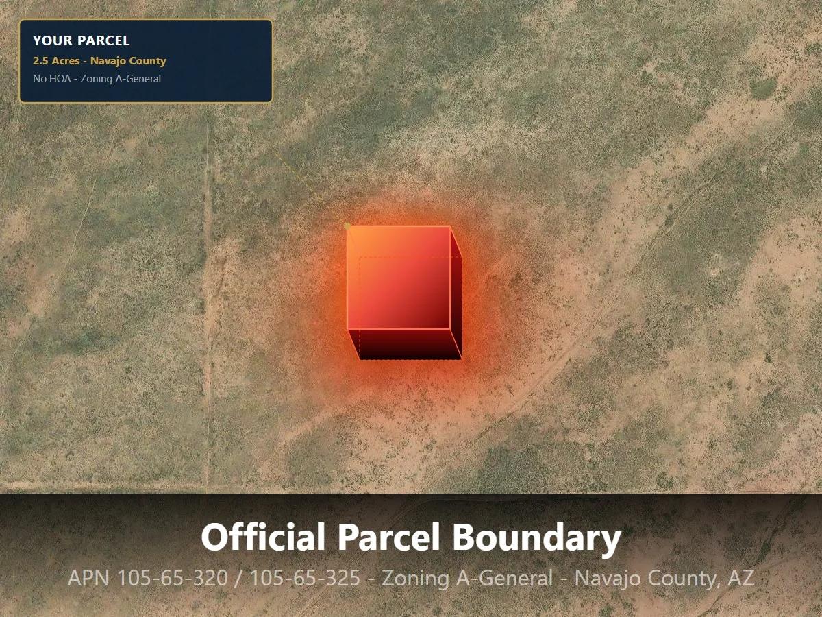 Decorative background for Spacious Navajo County 2.5 acres Land Near Holbrook – Ideal for RV, Cabin, or Retreat image 6